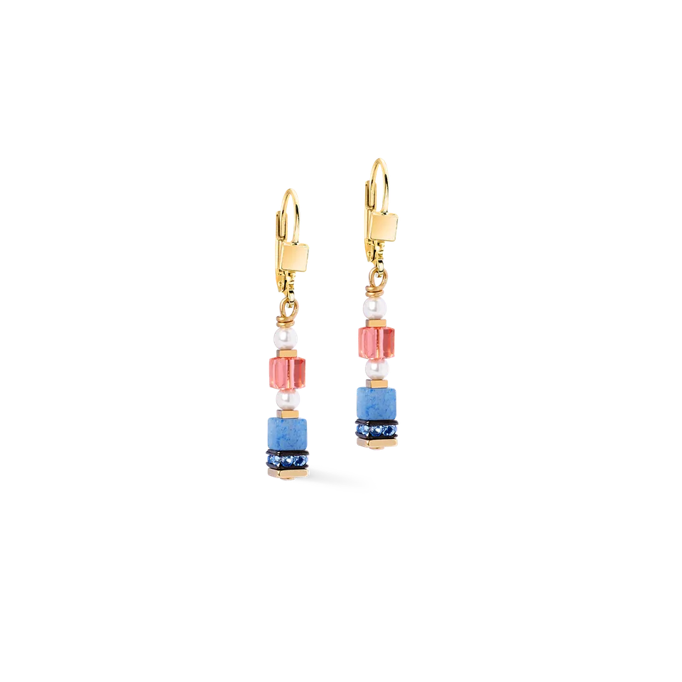 coeur-de-lion-sparkling-princess-spikes-ohrringe-gold-multicolor image 1