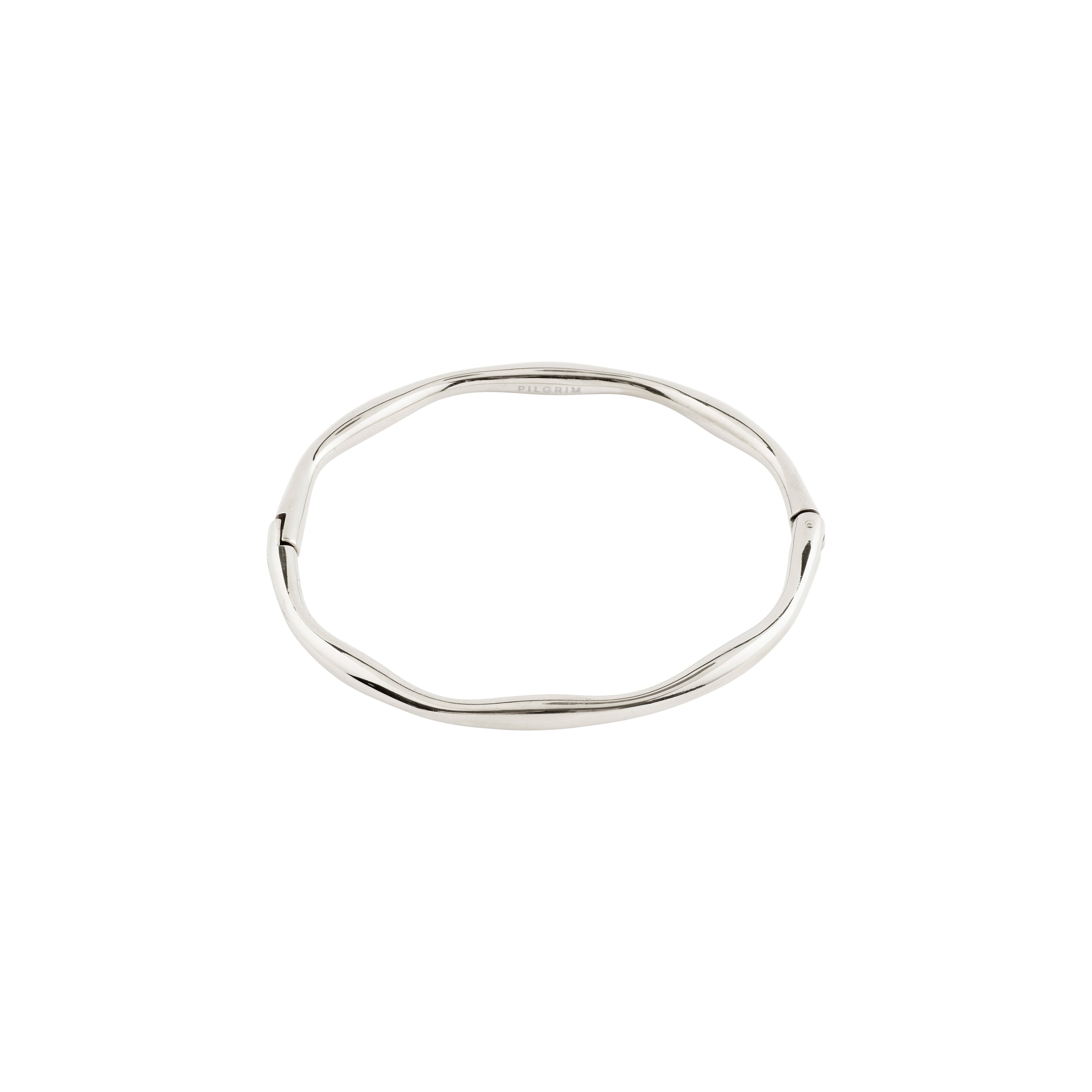 pilgrim-haze-armreif-silber-plated-minimalistischer-bangle image 1