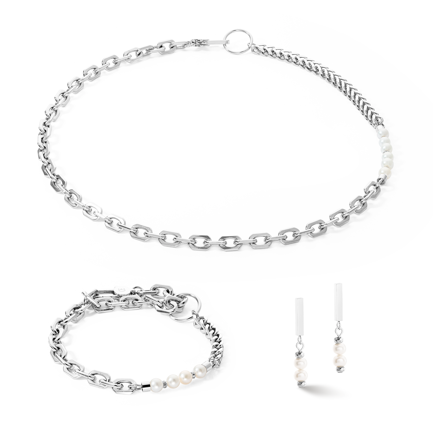 coeur-de-lion-shape-shifter-armband-s-wasserperlen-silber image 3