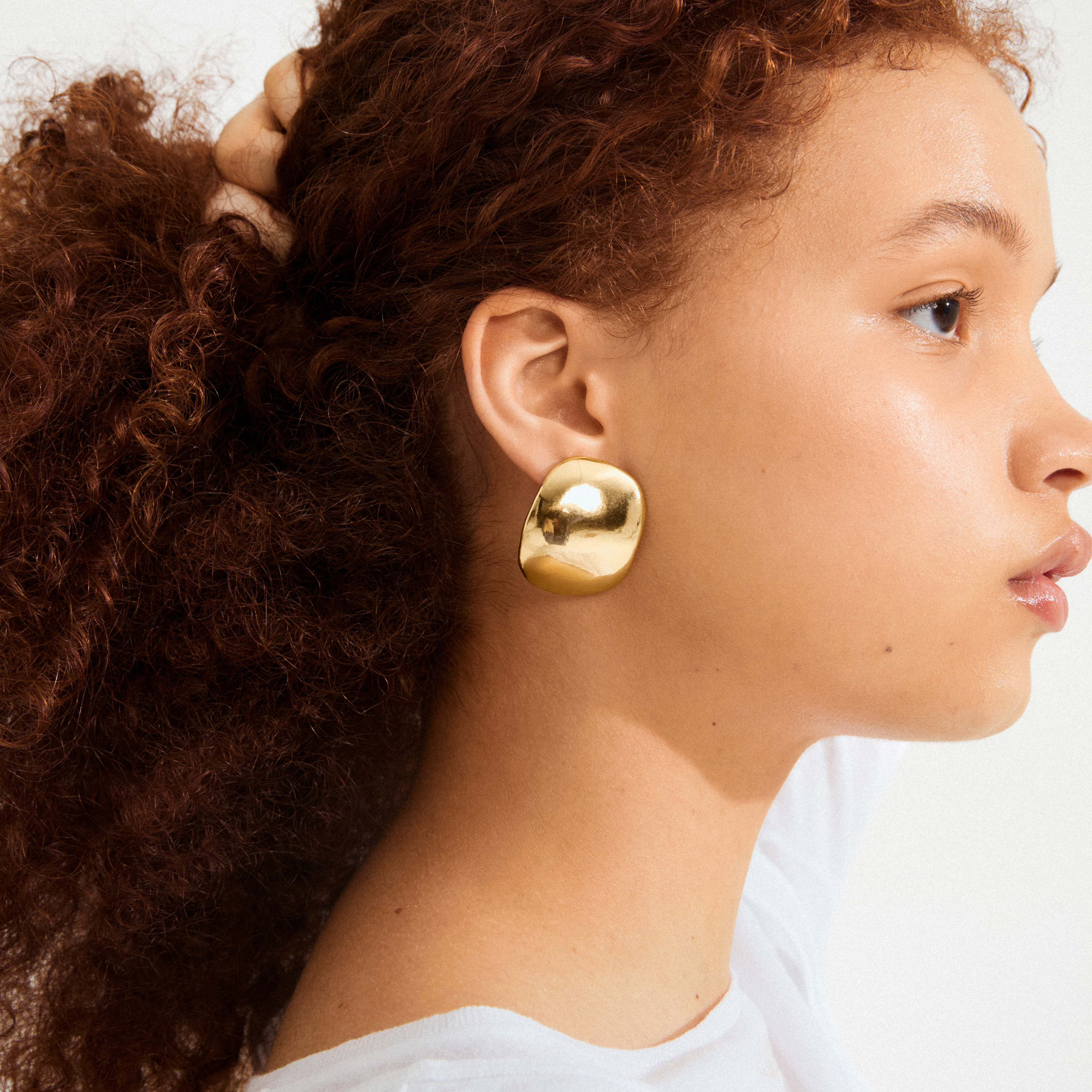 pilgrim-sparkle-ohrstecker-goldplattiert-gro-e-polierte-giga-studs image 3