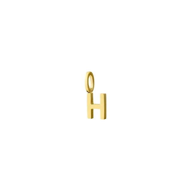 pilgrim-anh-nger-buchstabe-h-gold-plated-personalisierbarer-charm image 1