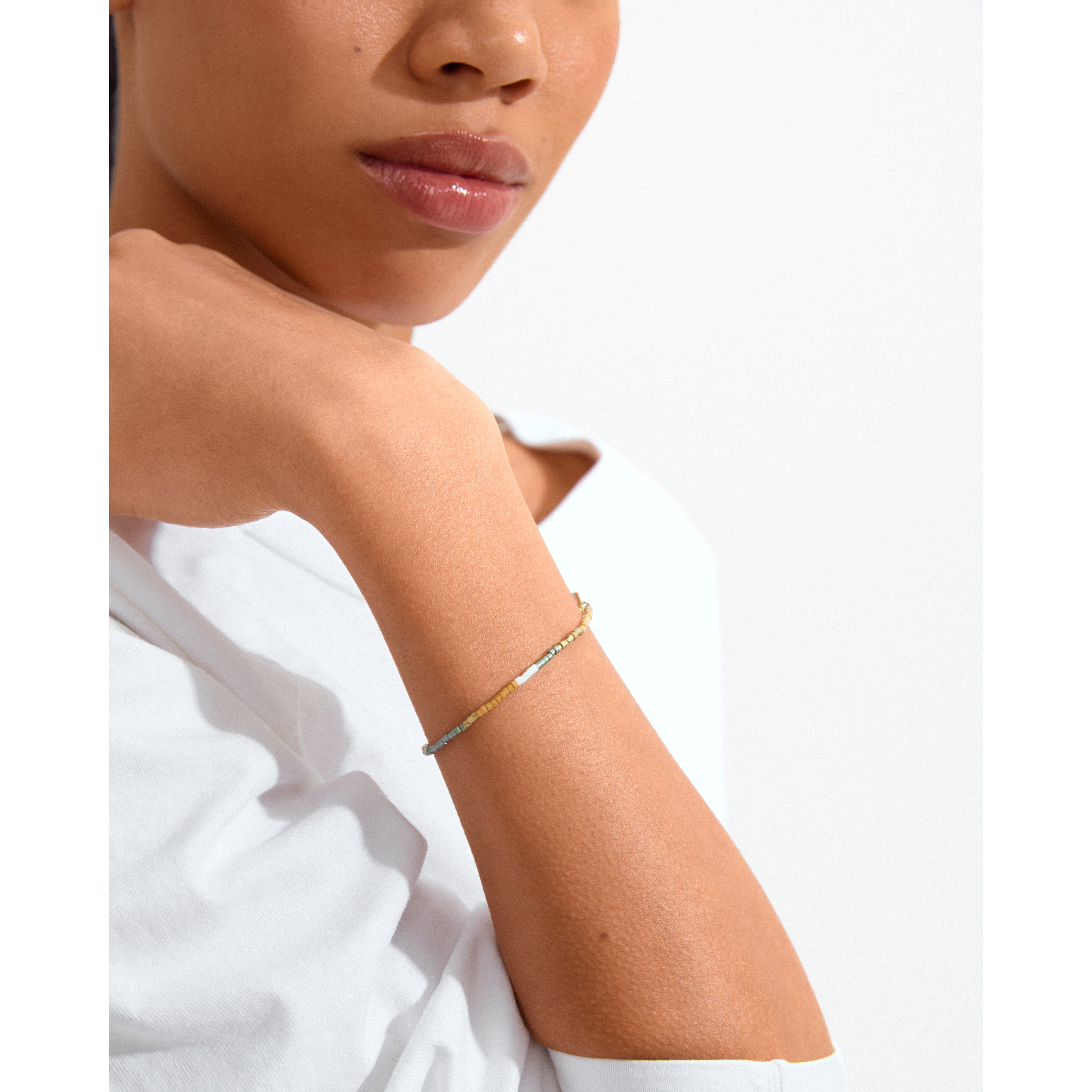 pilgrim-alison-armband-braun-goldplattiert-glasperlen-17-cm image 3