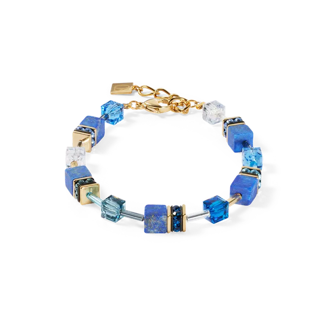 coeur-de-lion-geocube-iconic-precious-armband-blau image 1