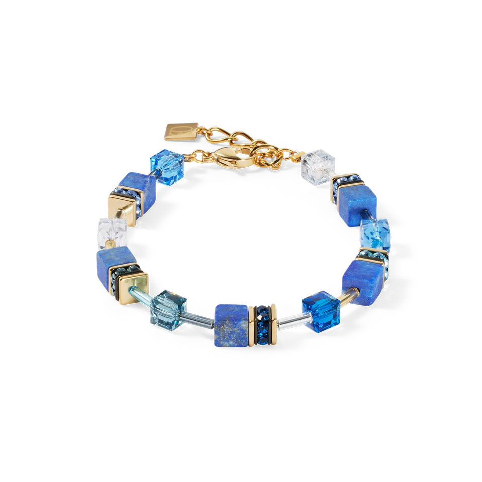 coeur-de-lion-geocube-iconic-precious-armband-blau image 1