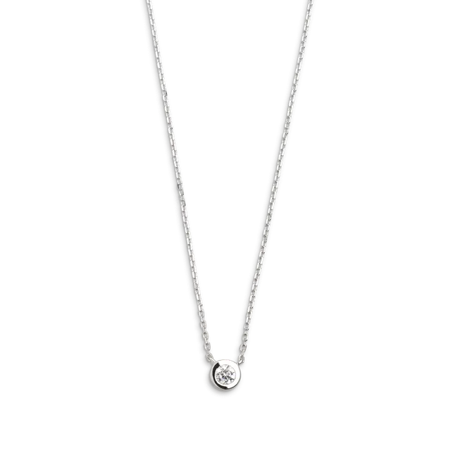 xenox-zarge-halskette-925-sterlingsilber-rhodiniert-mit-zirkonia-3 image 1