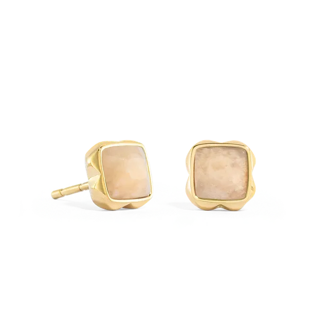 coeur-de-lion-birthstone-juni-ohrringe-cr-me-jade-gold-0-8-cm image 1