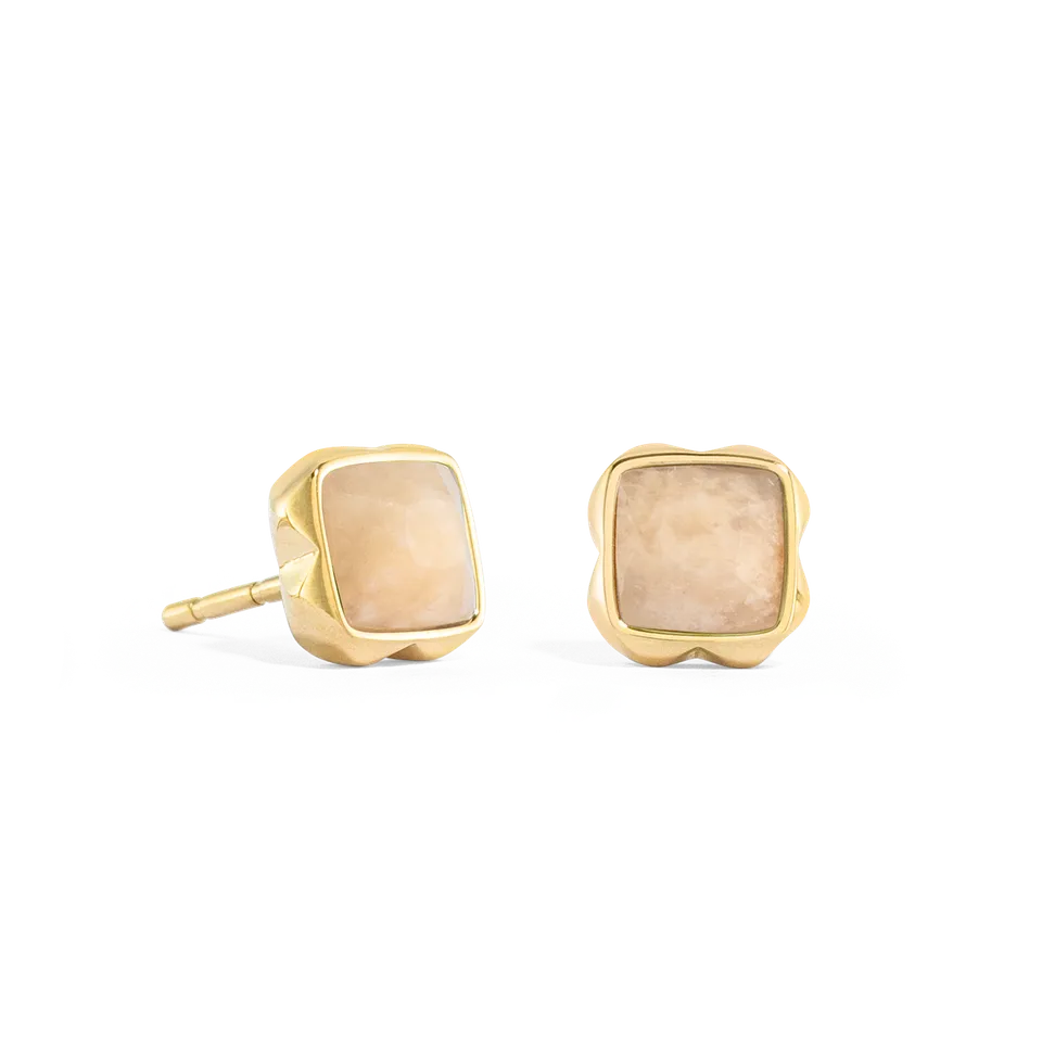 coeur-de-lion-birthstone-juni-ohrringe-cr-me-jade-gold-0-8-cm image 1