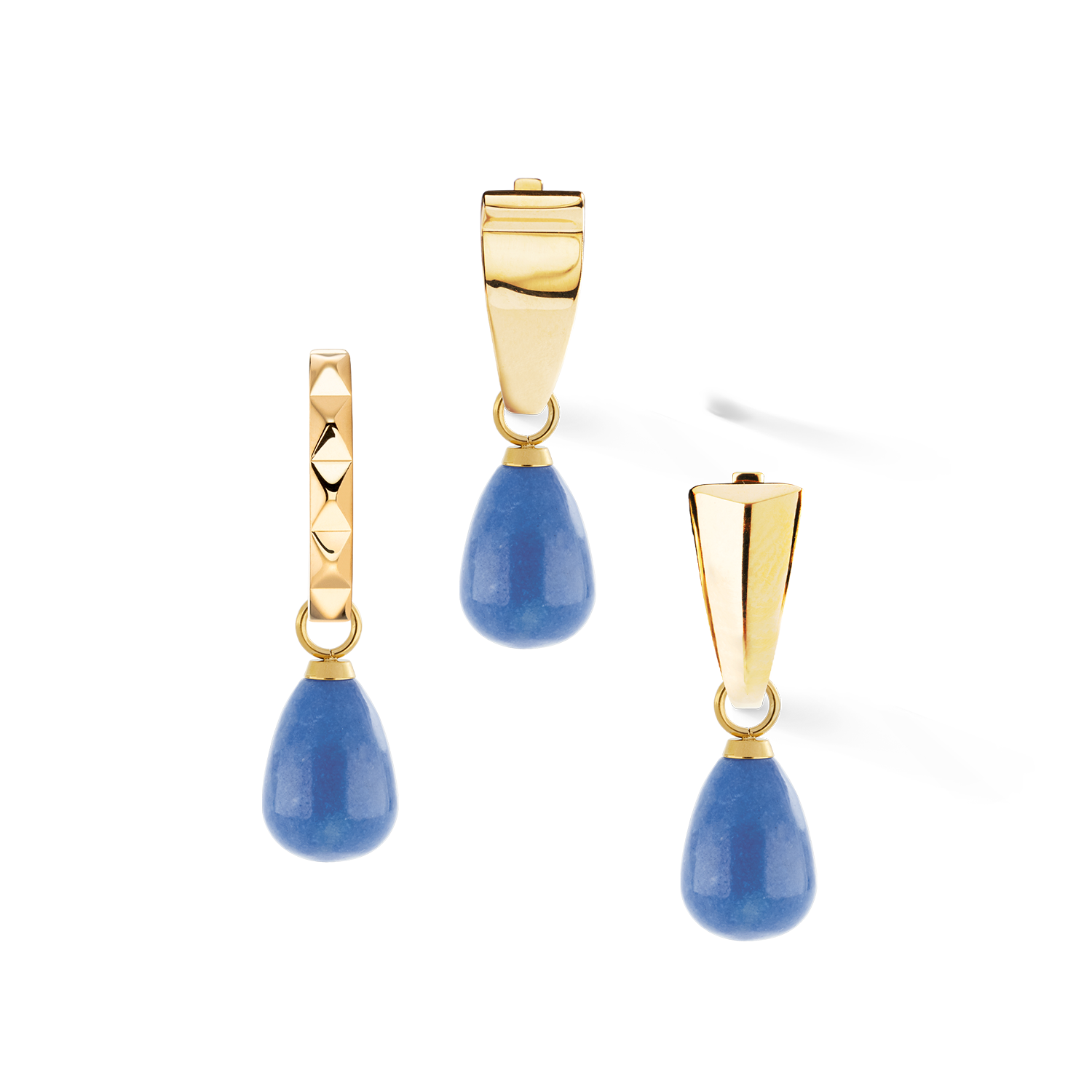 coeur-de-lion-ear-me-up-charm-tropfen-gold-blau-sodalith image 3