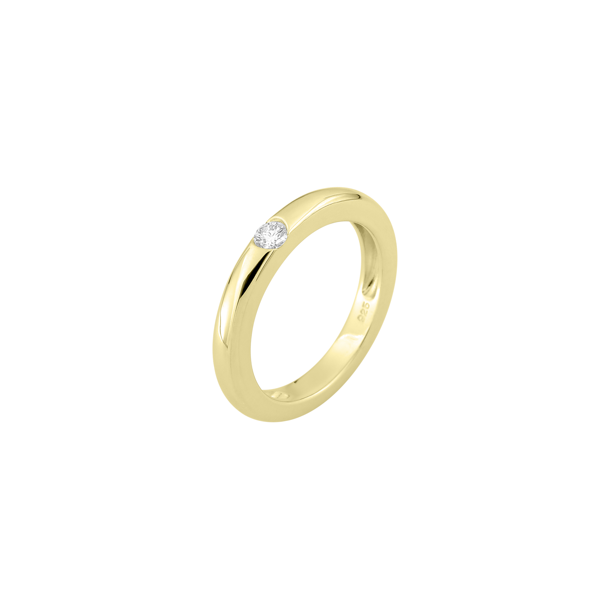 xenox-pure-ring-925-sterlingsilber-mit-lab-grown-diamonds image 1