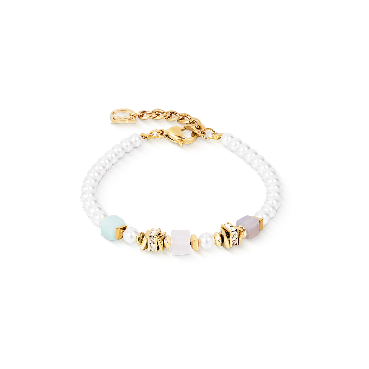 coeur-de-lion-beads-pearls-spike-armband-pastel-17-5-cm-3-cm image 1
