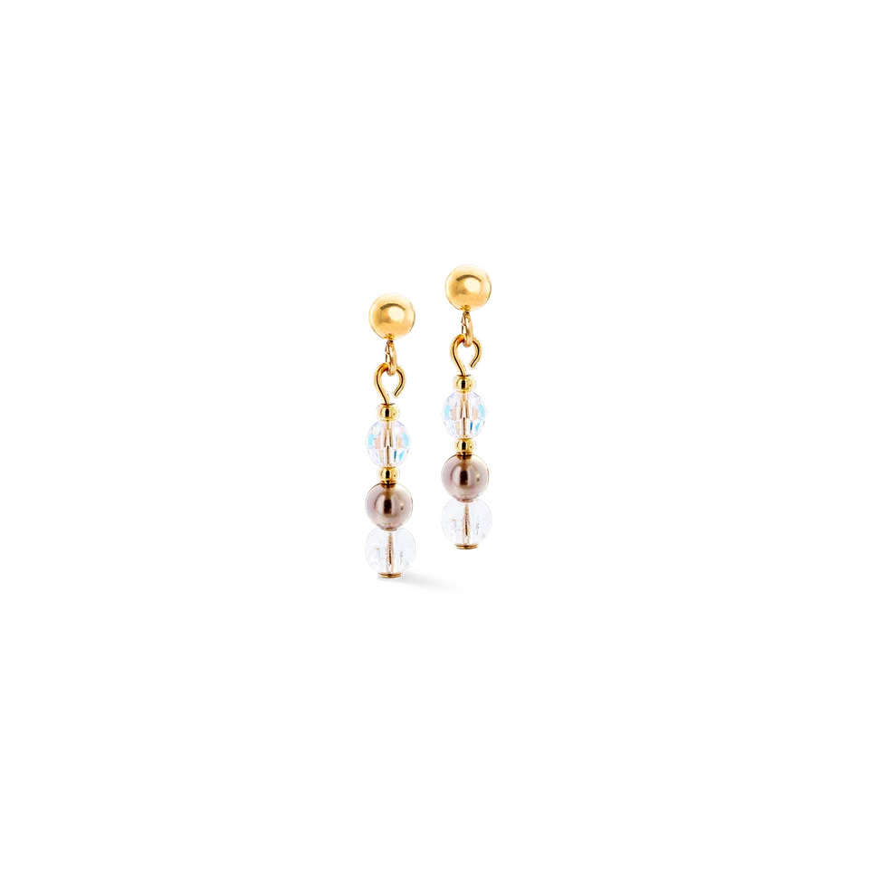 coeur-de-lion-iconic-collection-ohrringe-princess-rhythm-gold-blush-2-5-cm image 1