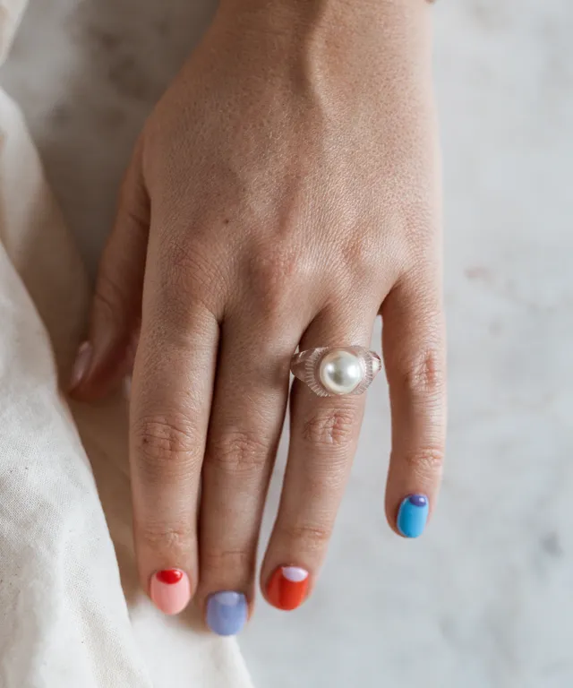 wald-berlin-no-no-no-ring-mit-swarovski-perle image 1