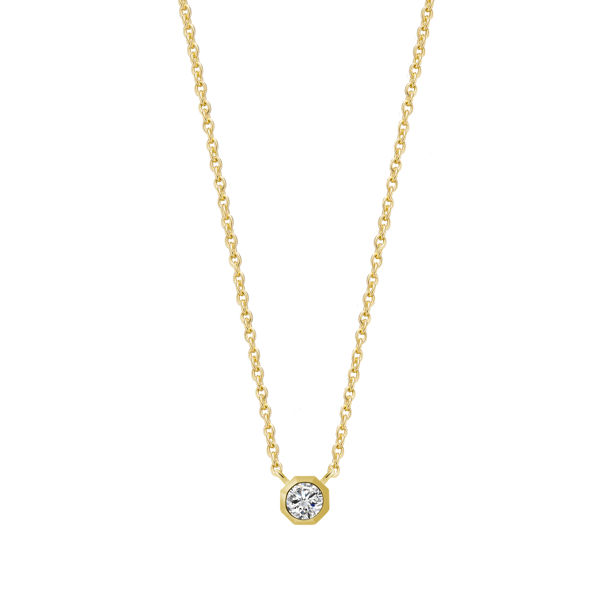 xenox-pure-essentials-halskette-925-sterlingsilber-rhodiniert-mit-zirkonia-xs106 image 2