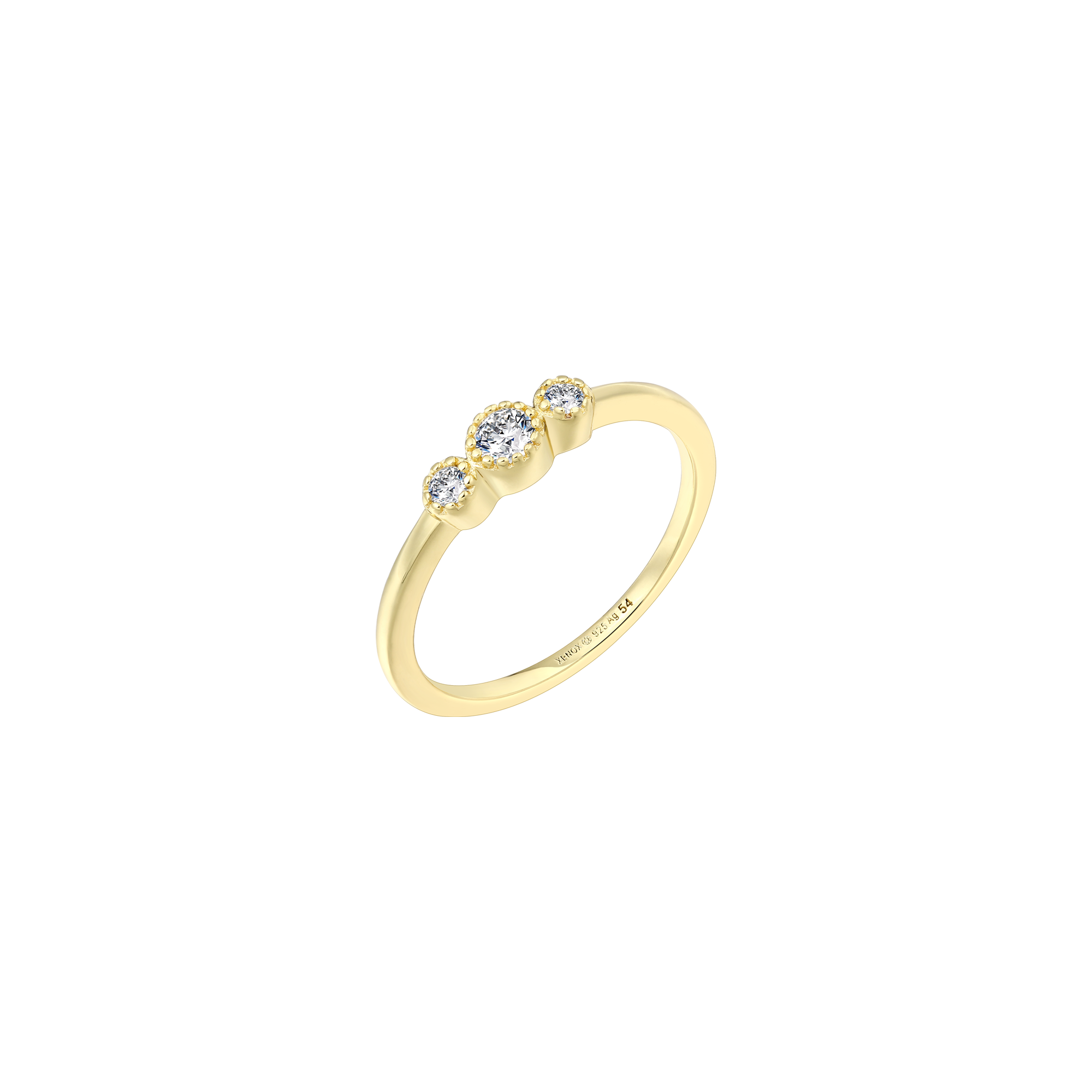 xenox-pure-essentials-ring-925-sterlingsilber-rhodiniert-zirkonia image 2