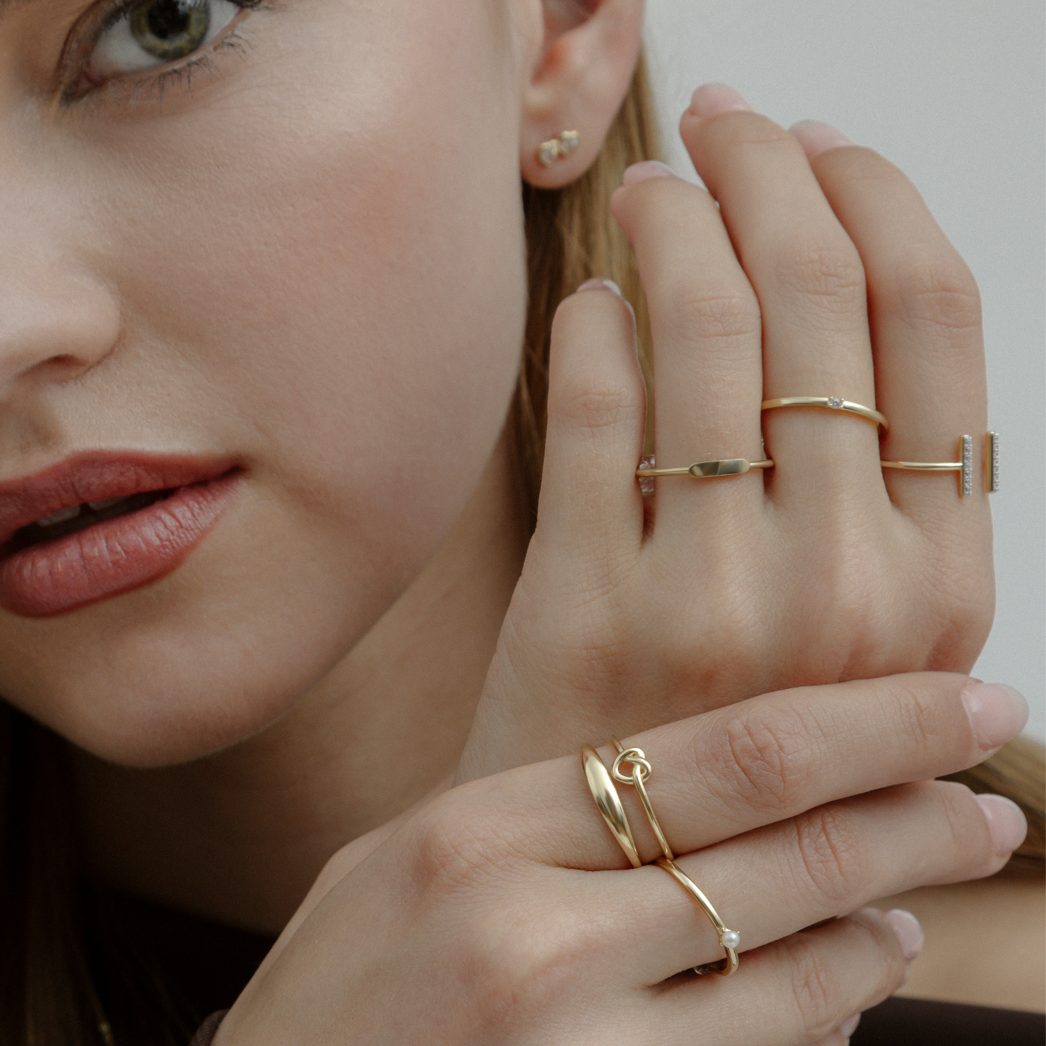 xenox-fine-ellipse-ring-585-gelbgold image 2