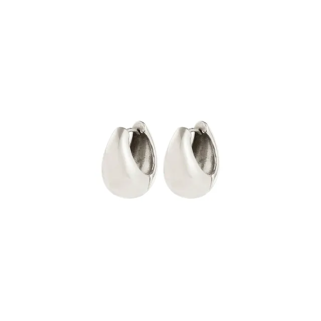 pilgrim-braxtyn-creolen-versilbert-chunky-bubble-hoops image 1