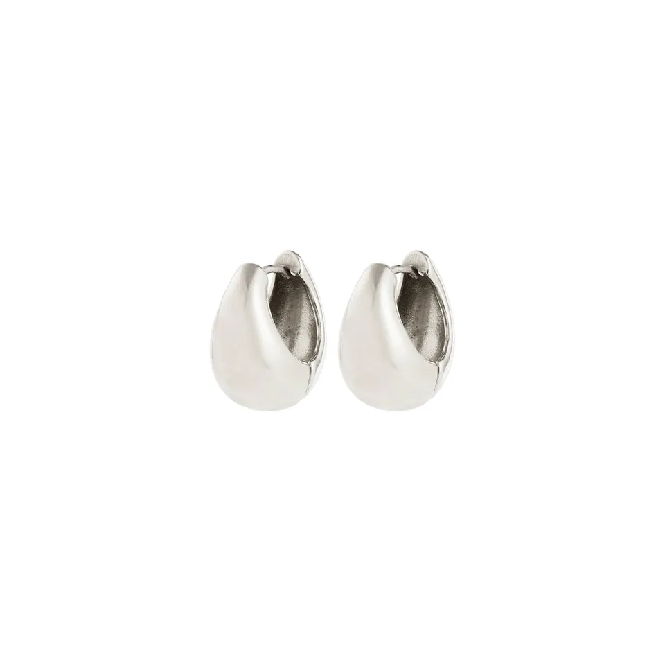 pilgrim-braxtyn-creolen-versilbert-chunky-bubble-hoops image 1
