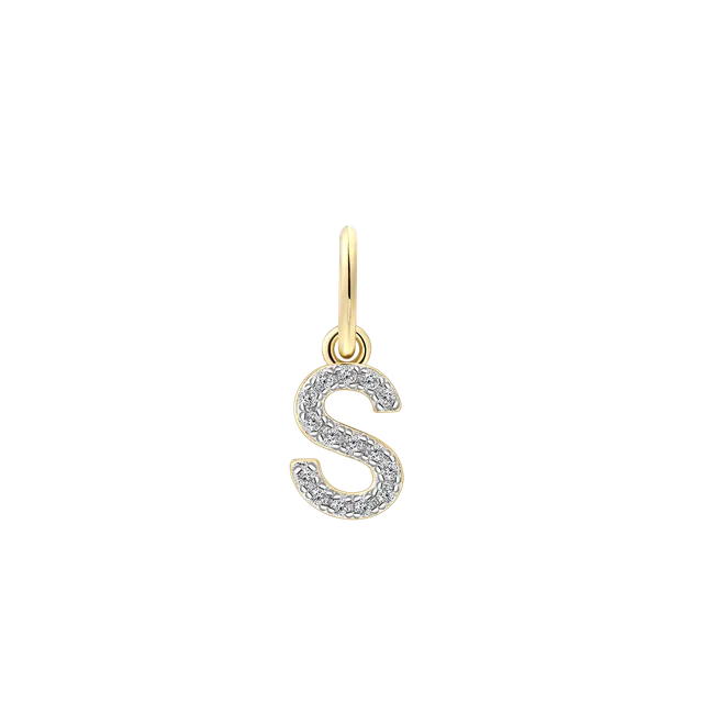 xenox-s-letter-charm-925-sterlingsilber-18k-vergoldet-mit-zirkonia image 1