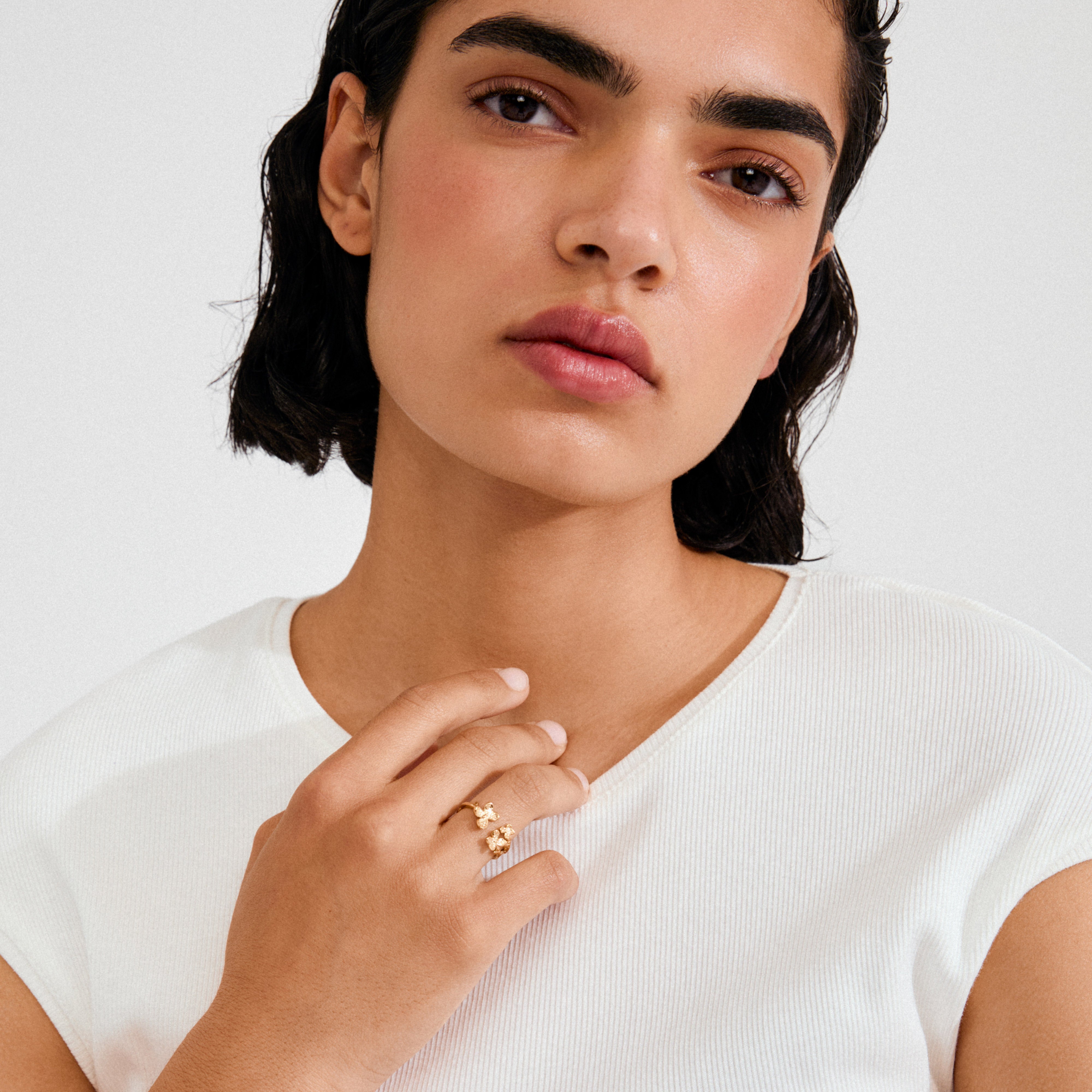 pilgrim-ajani-ring-goldplattiert-ranken-design image 2