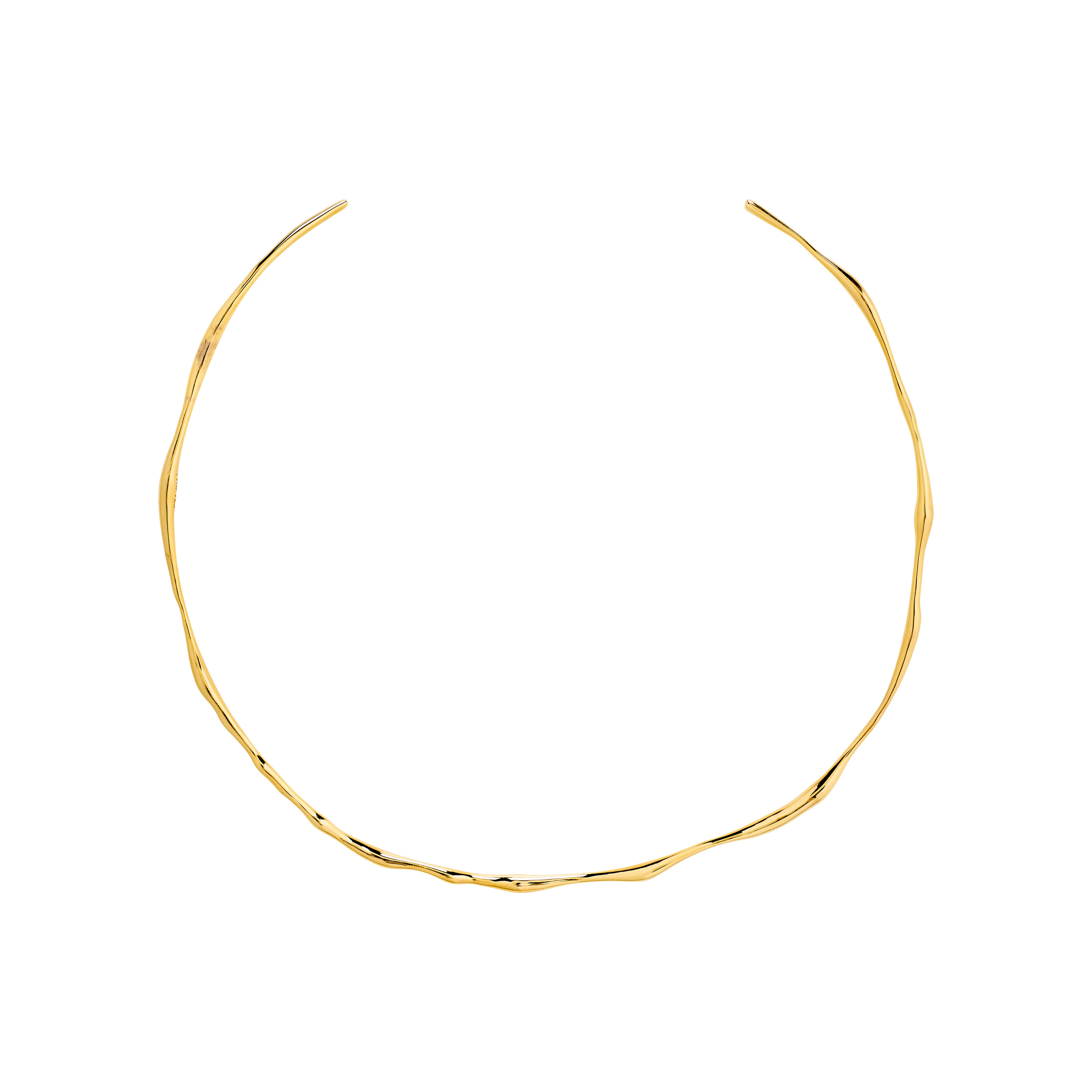 pilgrim-x-dea-pave-cuff-necklace-choker-18k-vergoldet-recycled-silber image 1