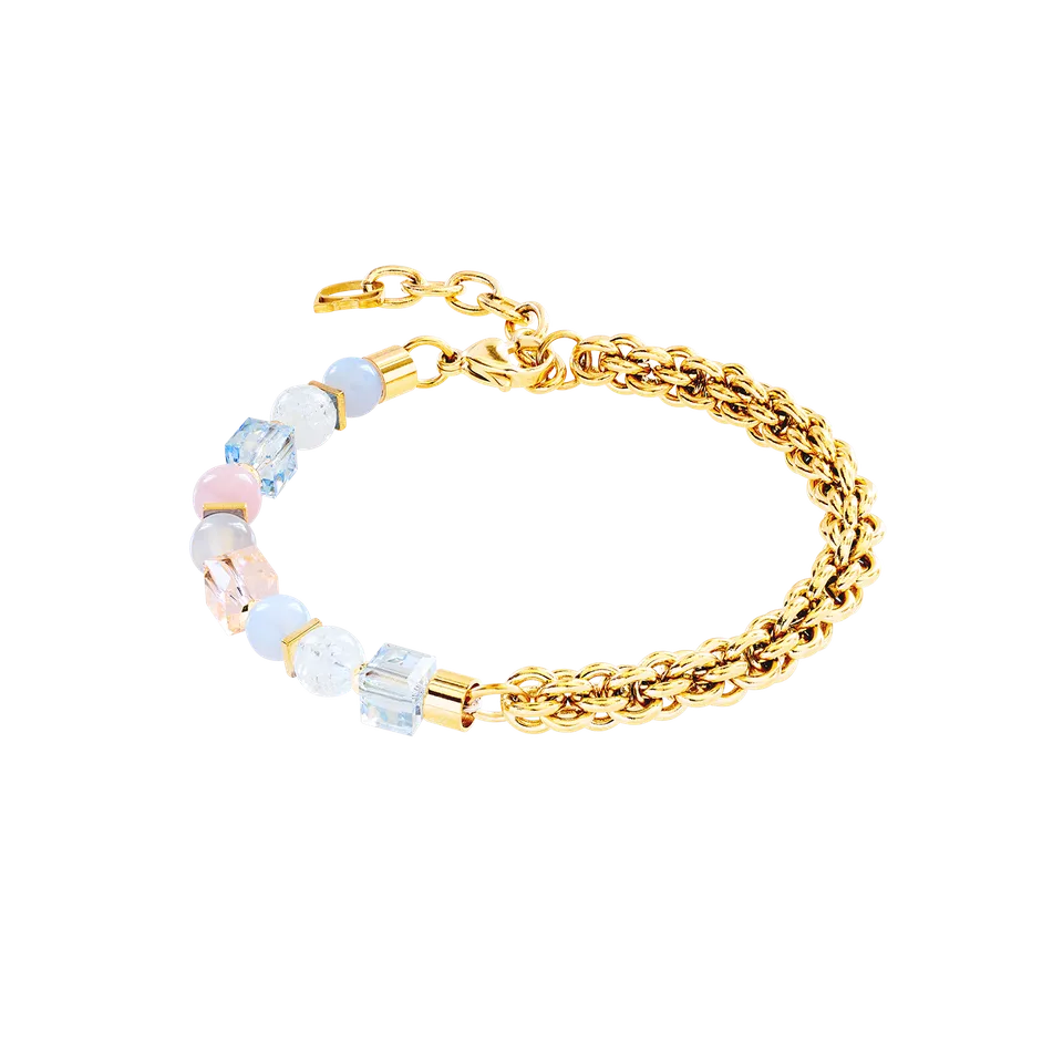 coeur-de-lion-armband-cube-nexus-gold-pastell image 1