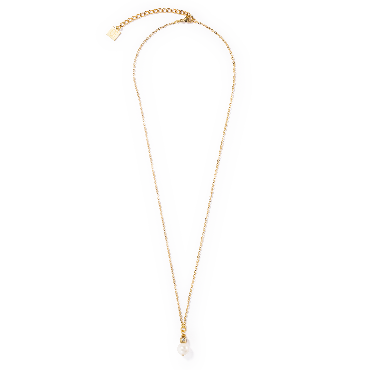 coeur-de-lion-halskette-solitaire-s-wasserperle-0-8-cm-gold image 1