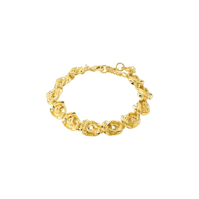 pilgrim-inner-armband-goldplattiert-rosen-glieder image 1