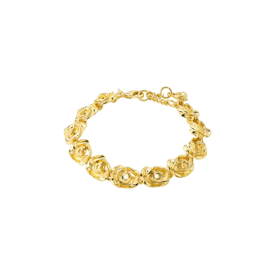 pilgrim-inner-armband-goldplattiert-rosen-glieder image 1