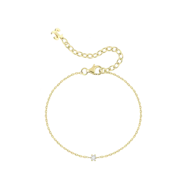 xenox-pure-essentials-krappe-armband-925-sterlingsilber-mit-lab-grown-diamonds image 1