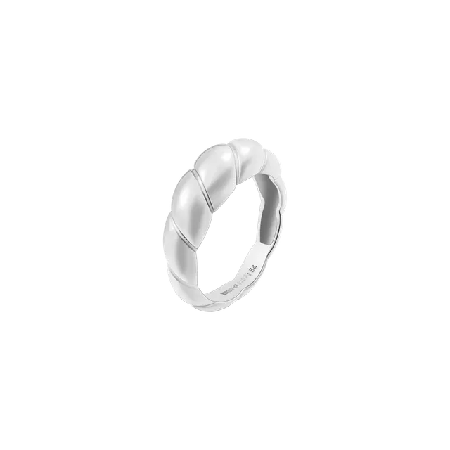 xenox-sculpted-ring-925-sterlingsilber-rhodiniert-gedreht image 1