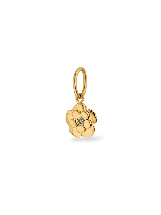 purelei-spring-flower-charm-blumen-anh-nger-mit-zirkonia-9-mm image 1