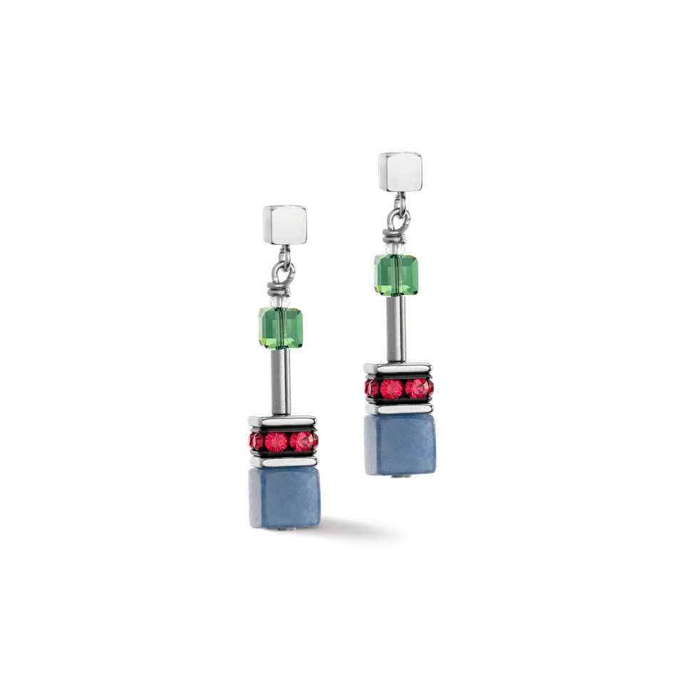 coeur-de-lion-geocube-iconic-precious-ohrringe-multicolour-delight image 1