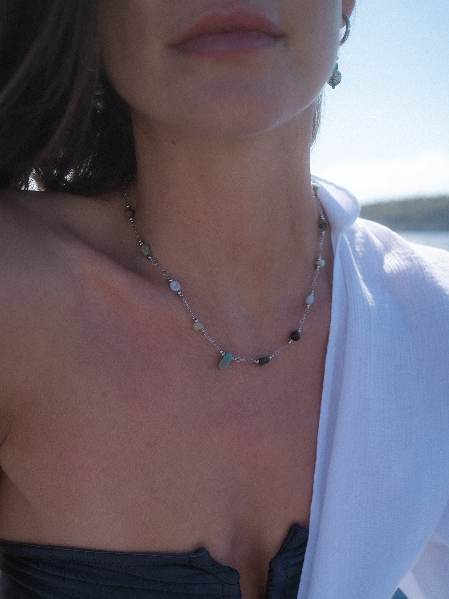 purelei-island-dream-kette-mit-edelsteinen-und-metallperlen image 6