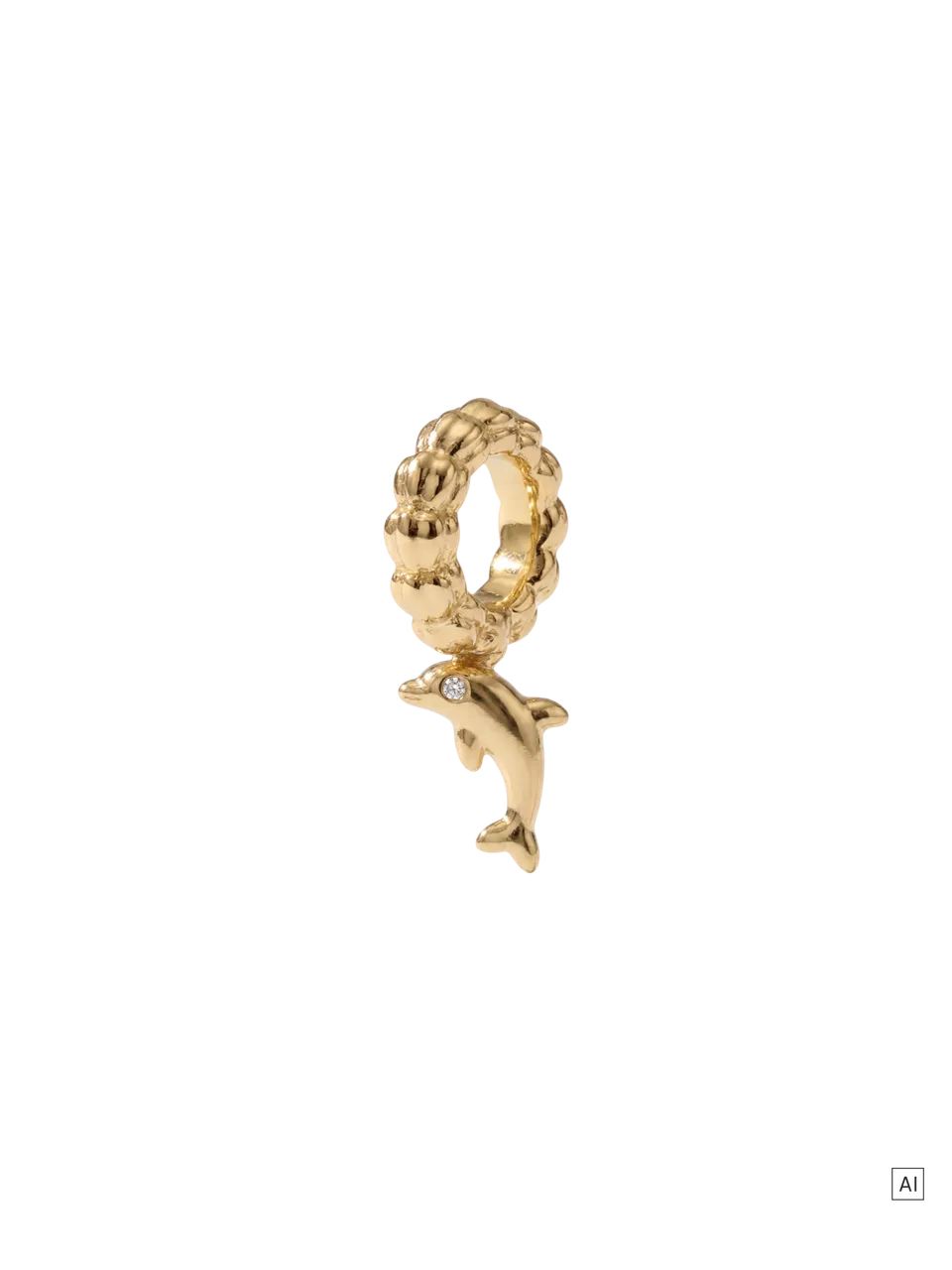 purelei-lei-dolphin-charm-delfin-anh-nger-mit-wei-em-zirkonia image 1