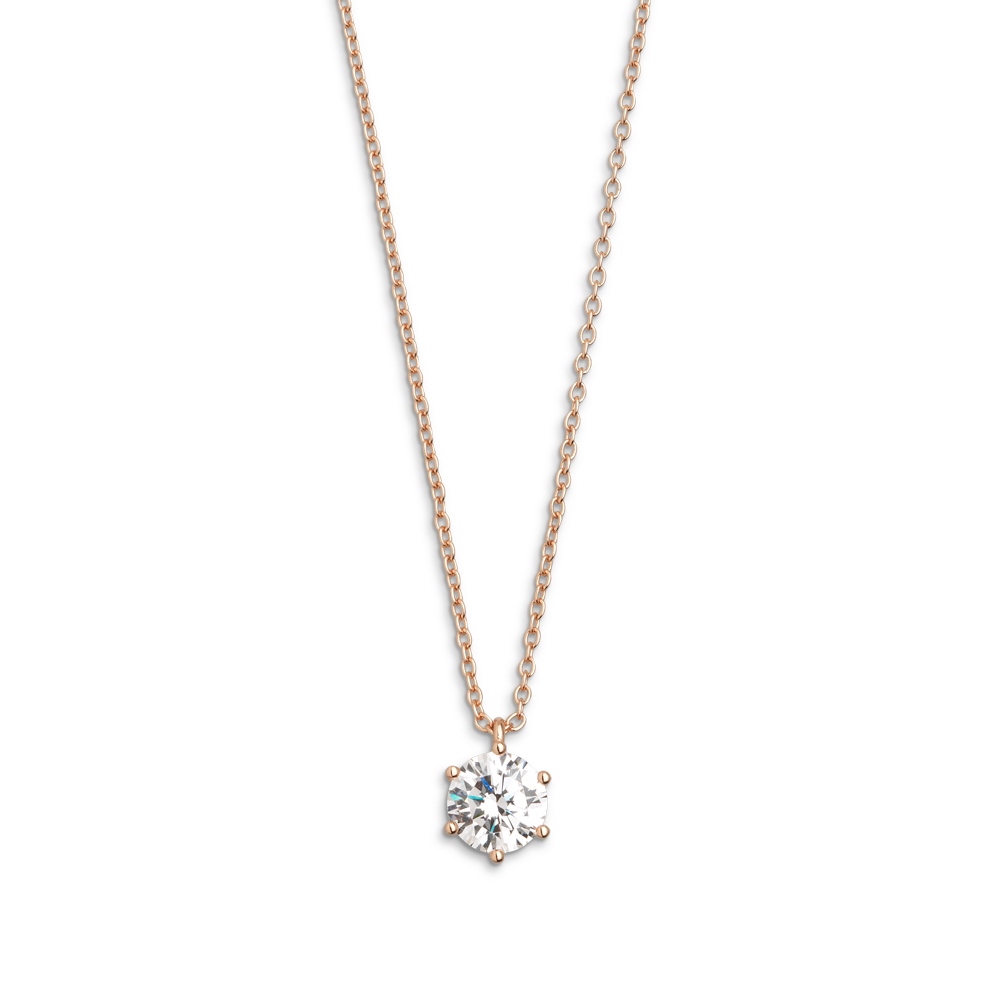 xenox-krappe-halskette-925-sterlingsilber-rhodiniert-mit-zirkonia-2 image 3