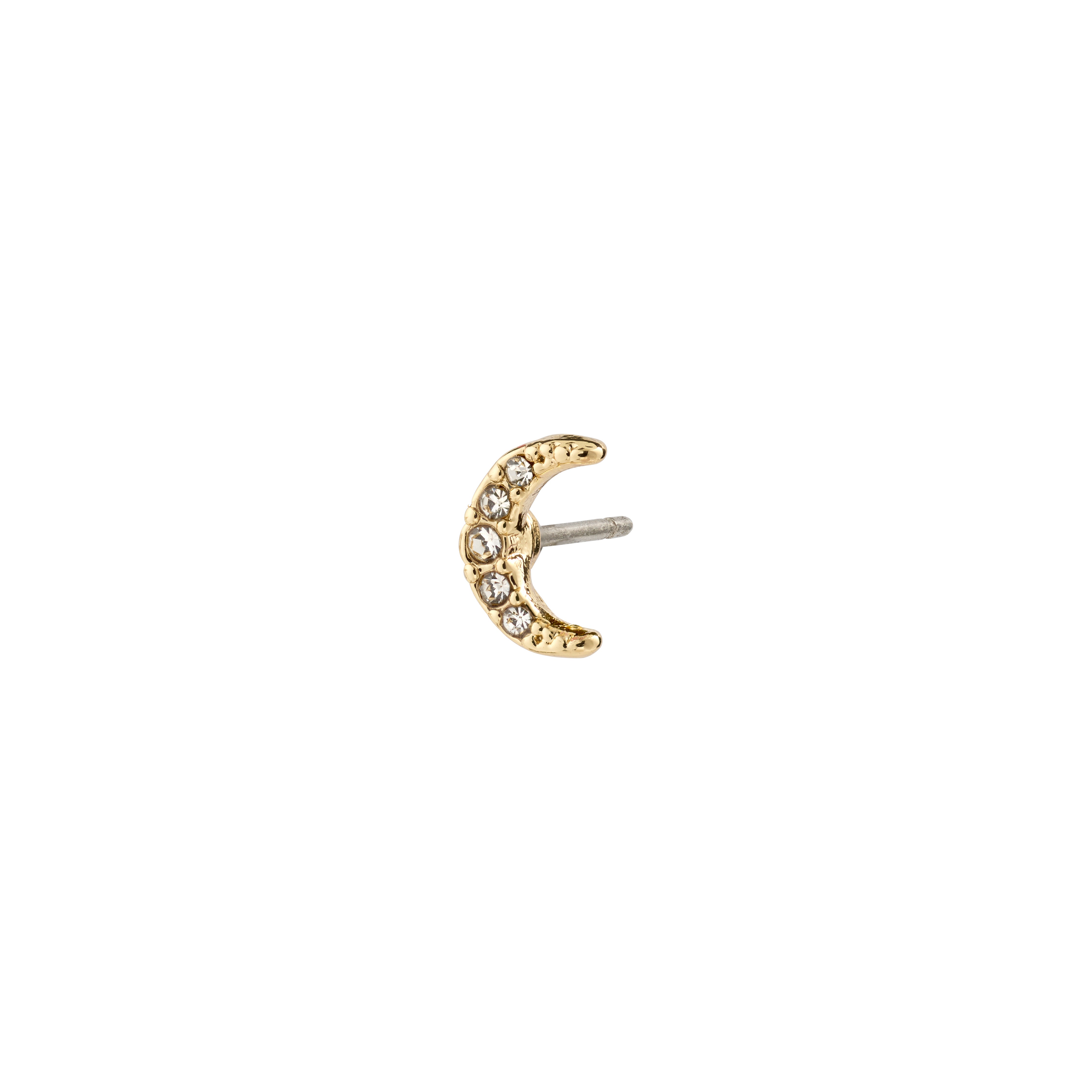 pilgrim-melina-single-ohrstecker-mond-vergoldet-mit-preciosa-kristallen image 1