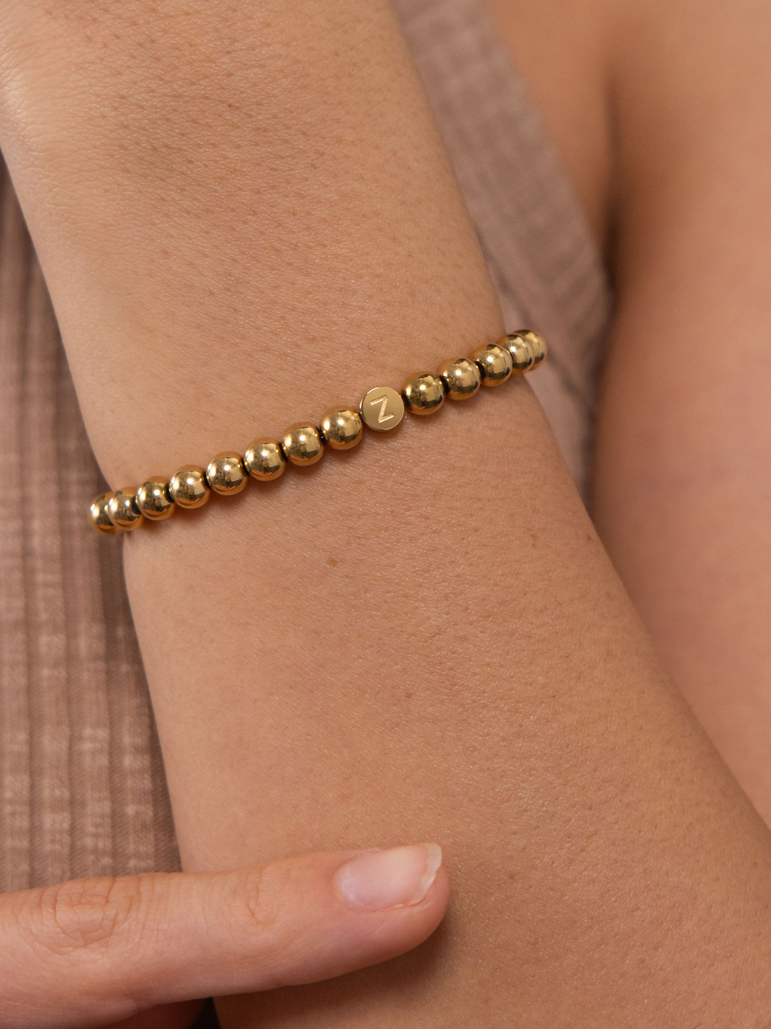 purelei-letter-z-armband-buchstabenarmband-flexibel-gold-silber image 3