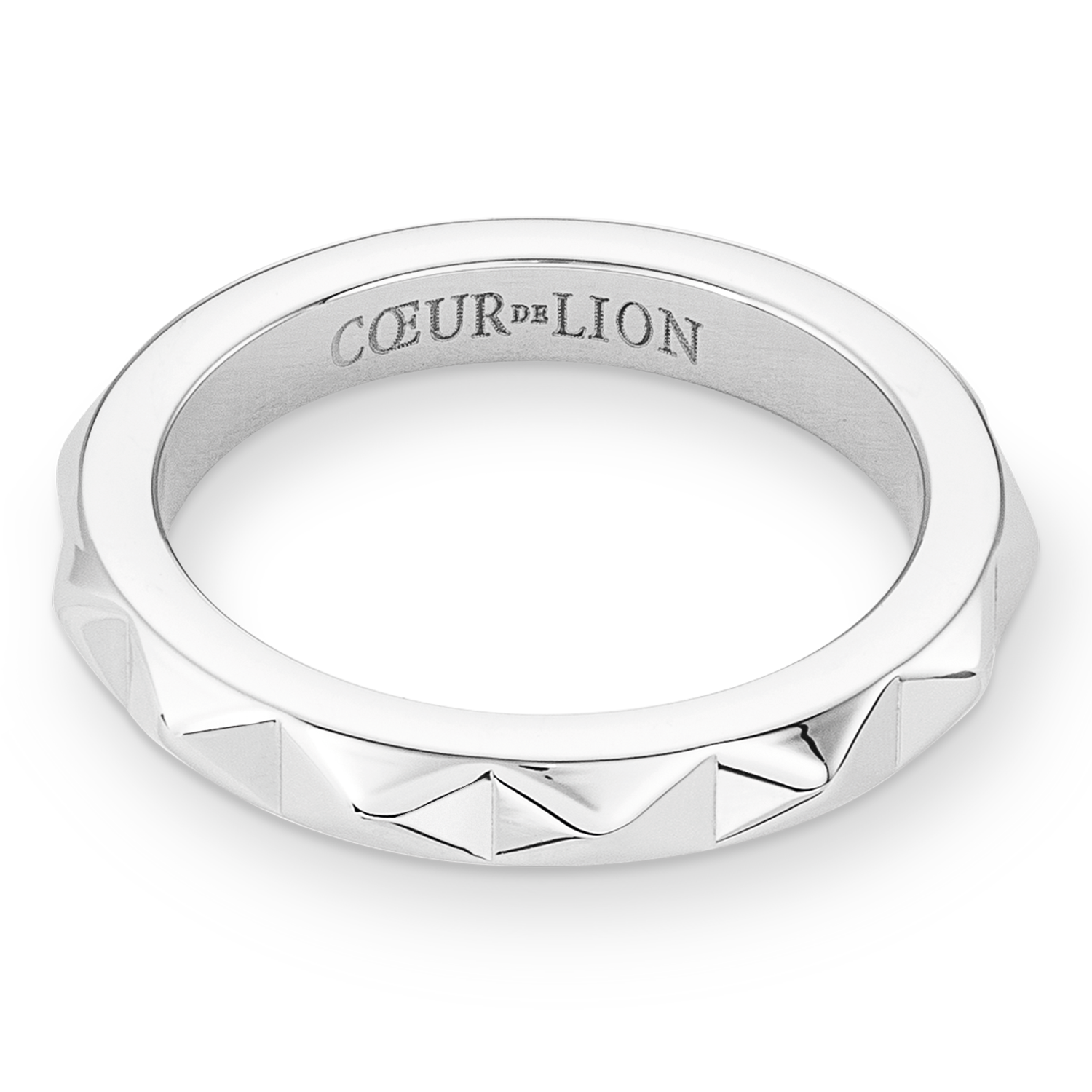 coeur-de-lion-essentials-ring-spikes-silber image 2