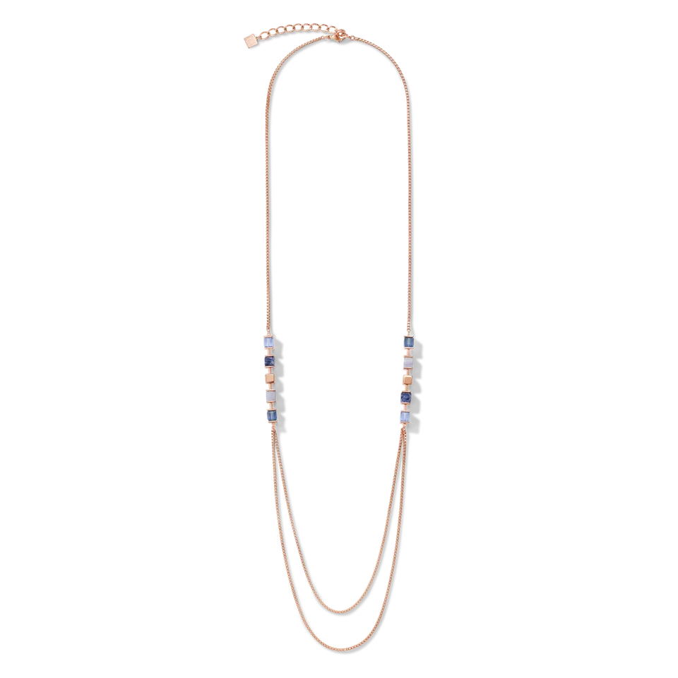 coeur-de-lion-halskette-geocube-kette-large-blau image 1