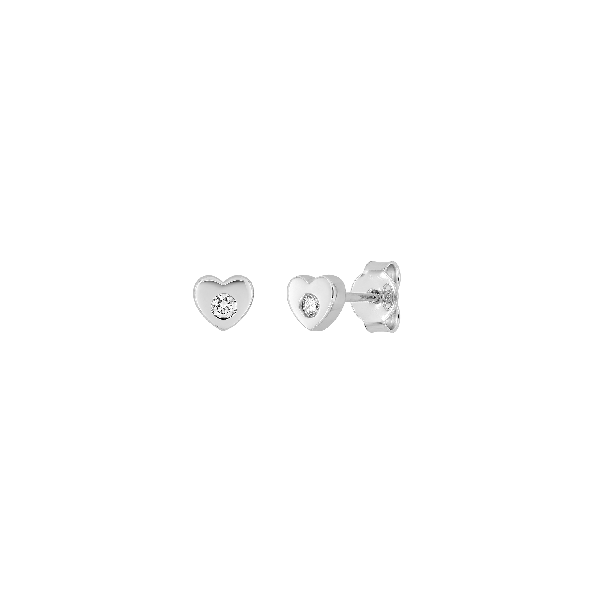 xenox-amour-ohrringe-925-sterlingsilber-mit-lab-grown-diamonds image 2