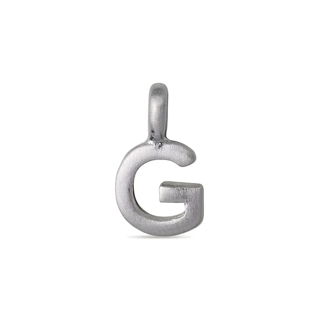 pilgrim-charm-g-buchstaben-anh-nger-versilbert image 1