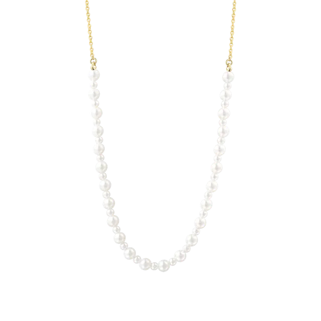 xenox-pearl-sea-halskette-925-sterlingsilber-18k-vergoldet-mit-perlen image 1