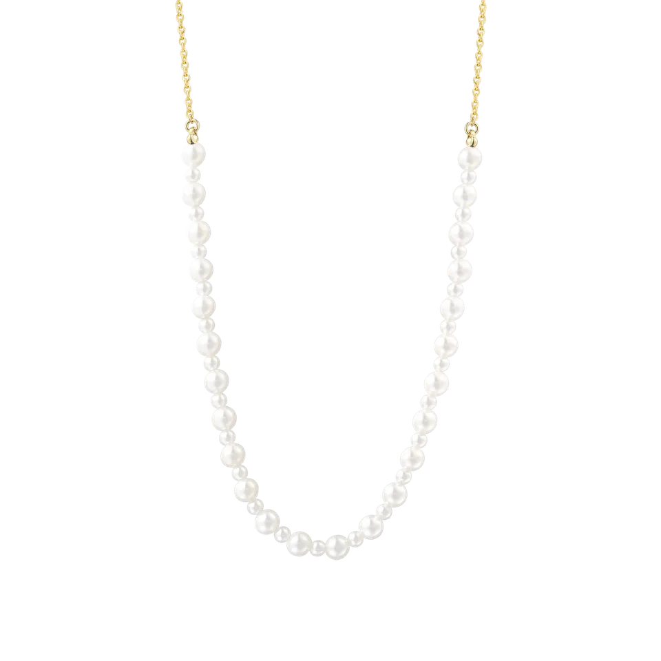 xenox-pearl-sea-halskette-925-sterlingsilber-18k-vergoldet-mit-perlen image 1