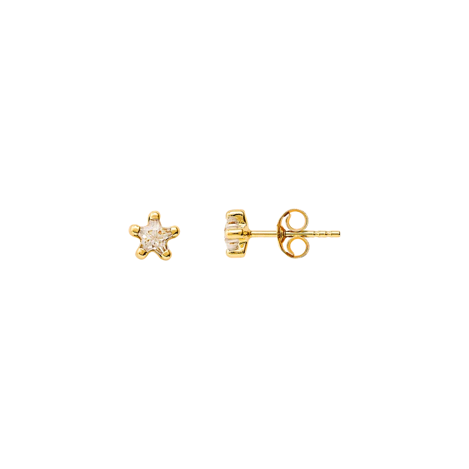 xenox-fine-ohrringe-585-gelbgold-mit-zirkonia image 1