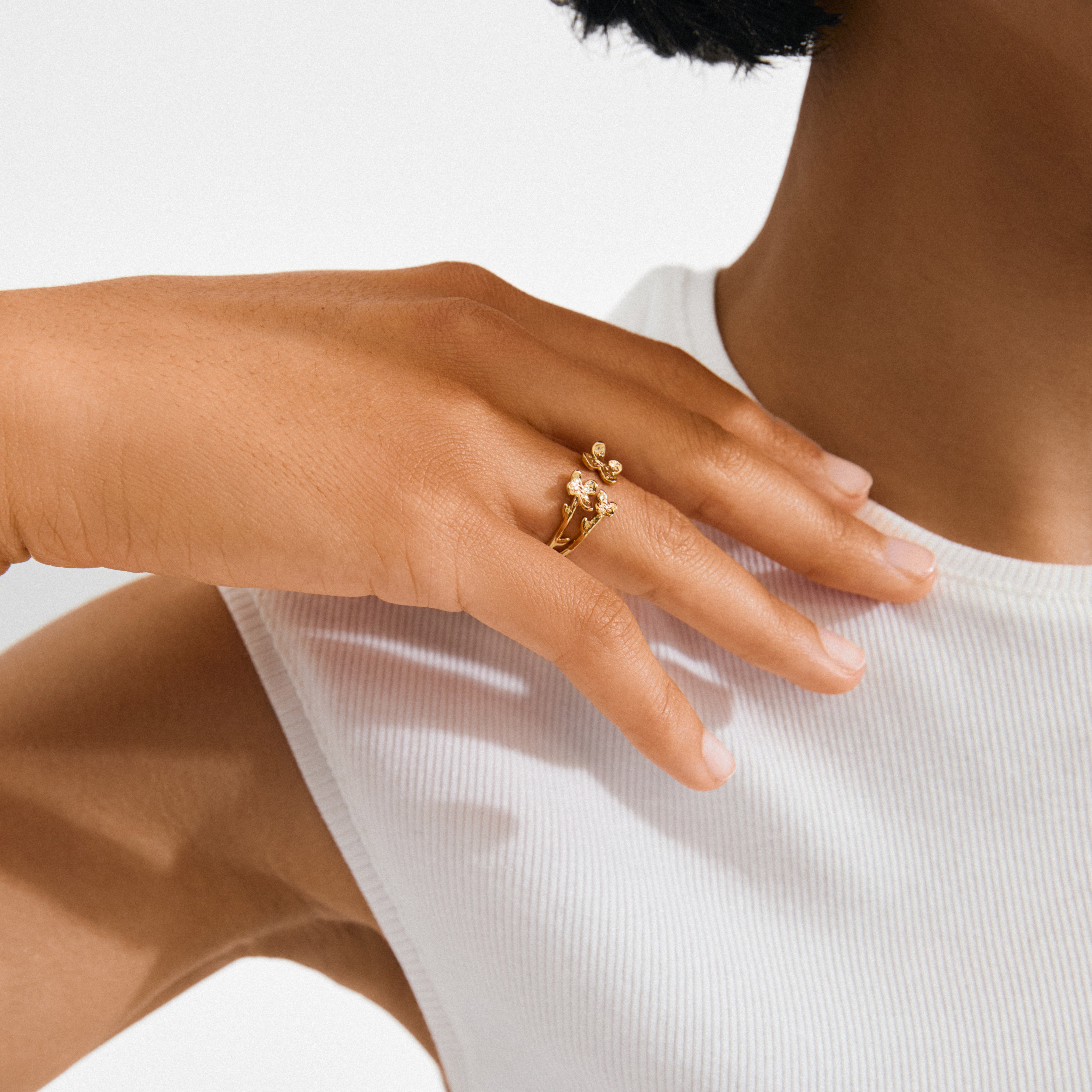 pilgrim-ajani-ring-goldplattiert-ranken-design image 4