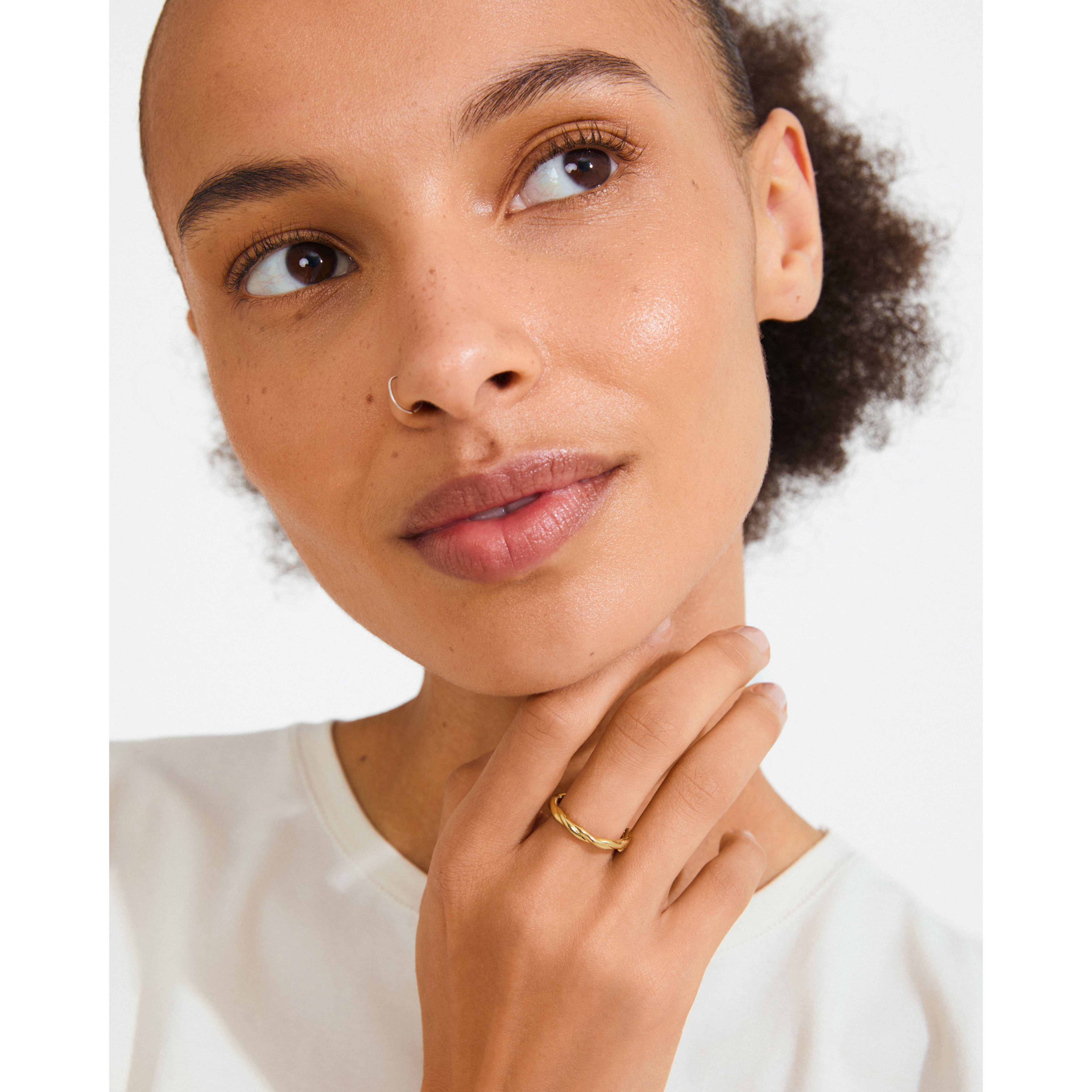 pilgrim-lulu-twirl-stacking-ring-vergoldet image 2