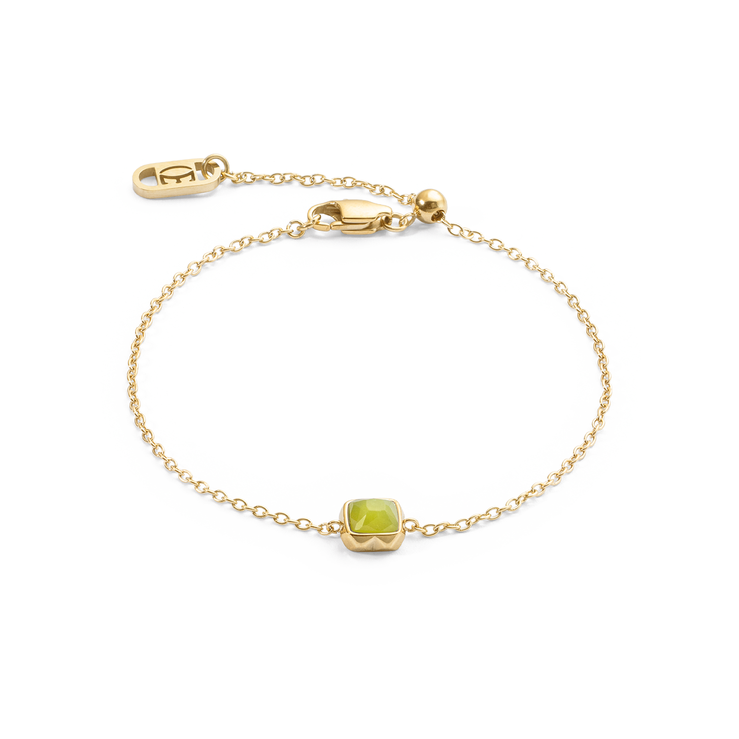 coeur-de-lion-birthstone-august-armband-gr-ner-jade-gold image 1