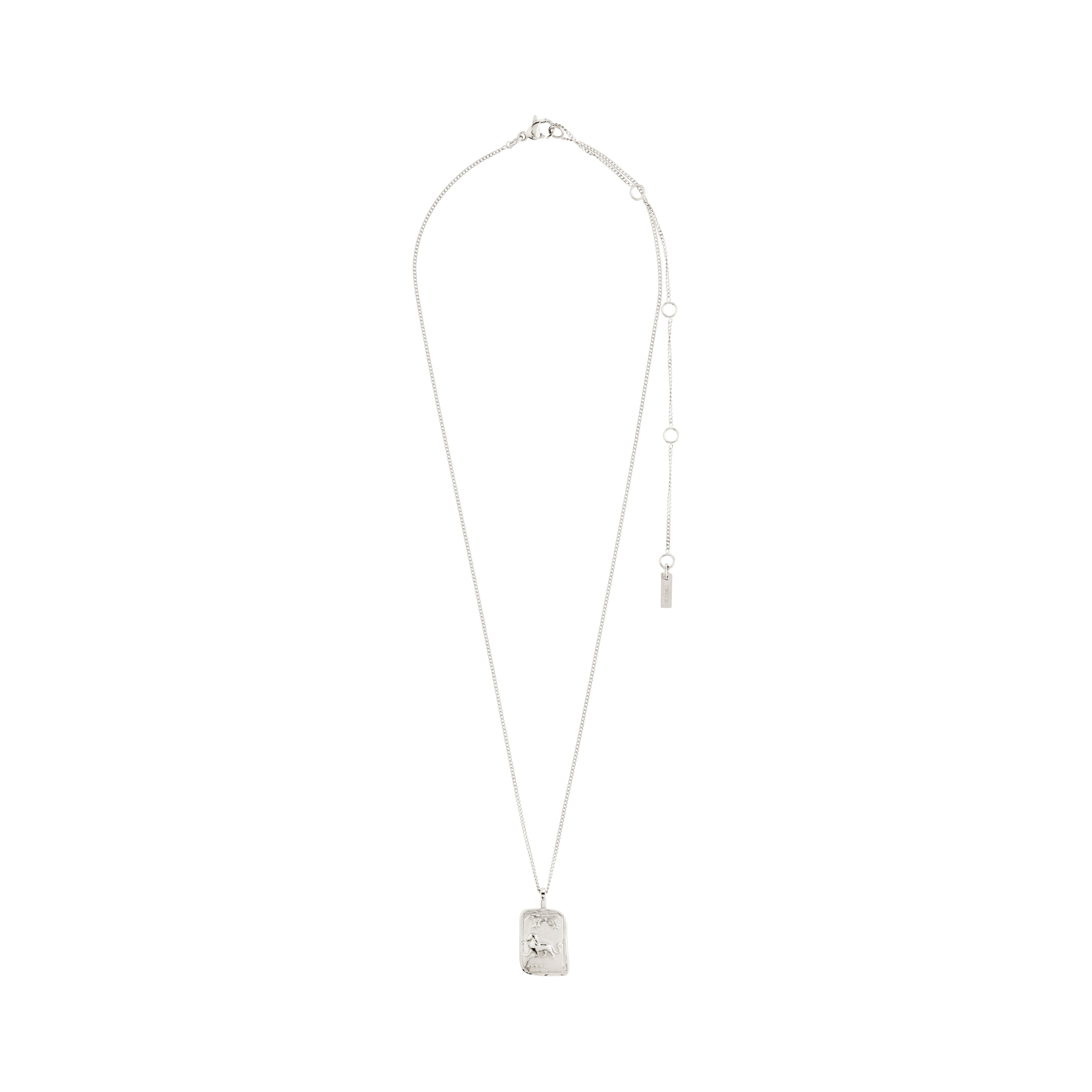 pilgrim-leo-sternzeichen-kette-versilbert-mit-m-nzanh-nger image 5