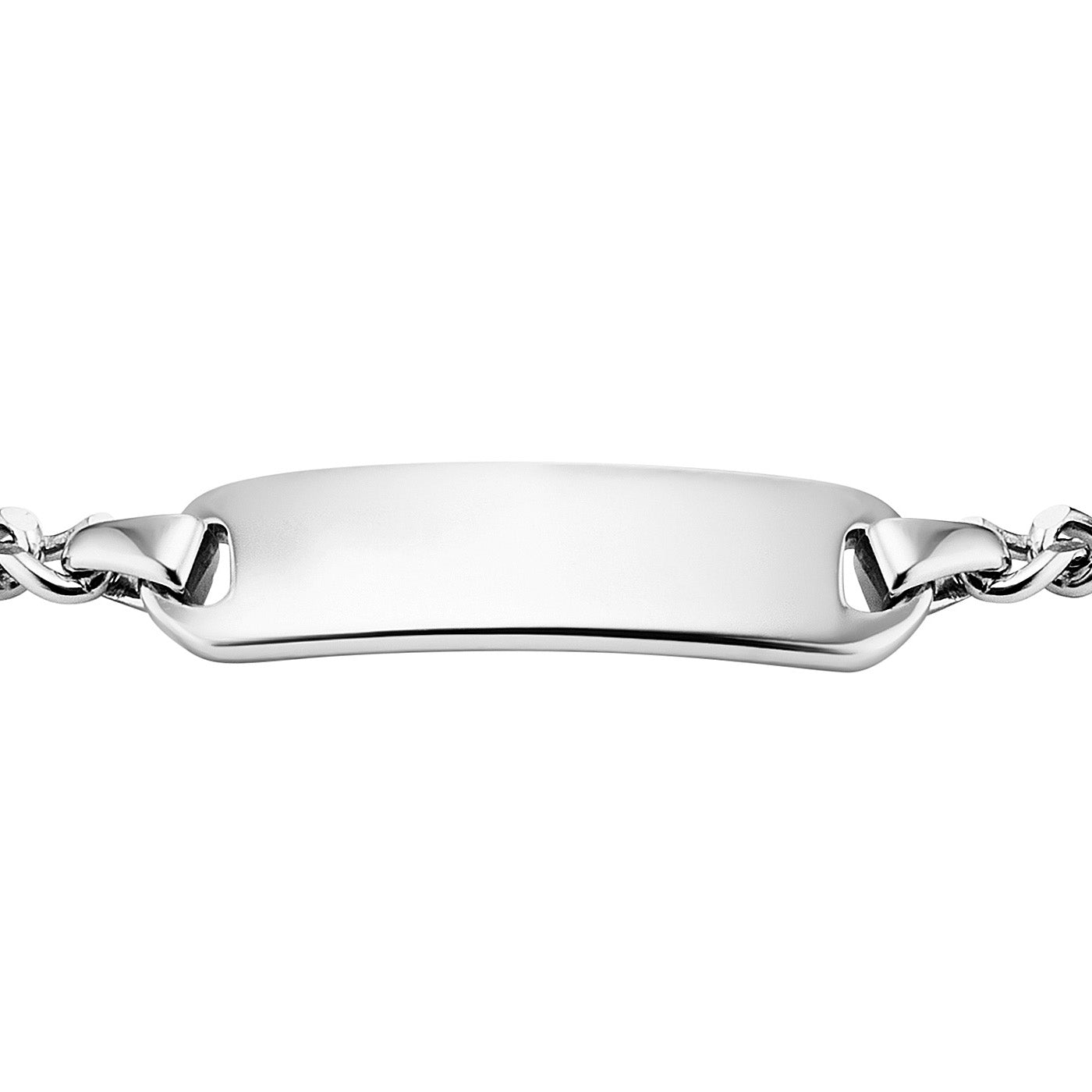 julie-julsen-kids-panzerarmband-silber-925-rhodiniert-mit-gravurplatte image 2