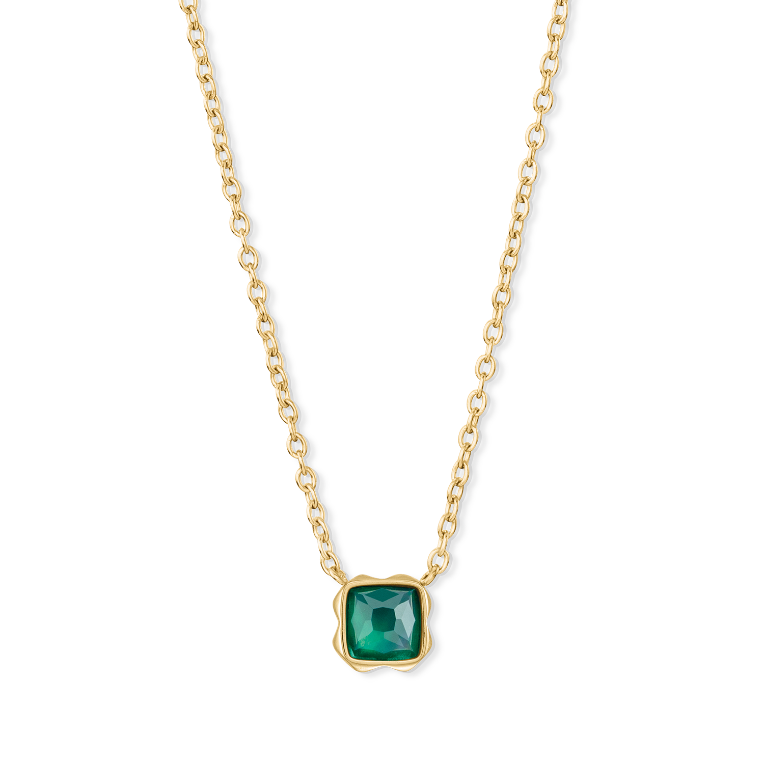 coeur-de-lion-birthstone-mai-halskette-gr-ner-achat-gold image 2